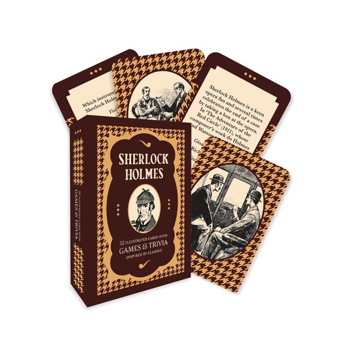 Sherlock holmes card and - -,