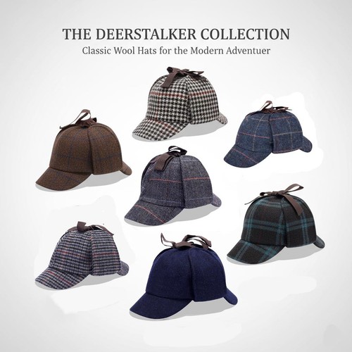 Mens deerstalker sherlock - mens,