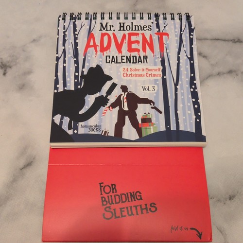 Holmes advent calendar - mr,