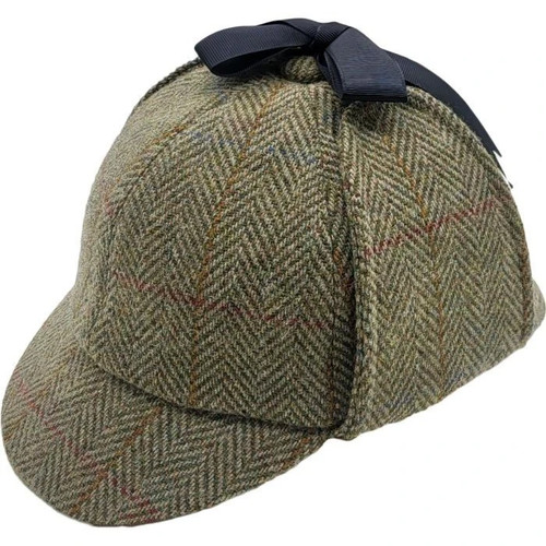 Unisex tweed deerstalker hat - deerstalker,